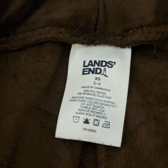 Land's End brown pants size XS - Picture 3 of 5